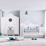 Бебешка кошара и детско легло 2в1 BIRD HOUSE 70 x 170
