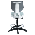 Работен офис стол LAB LUX - сив SIL